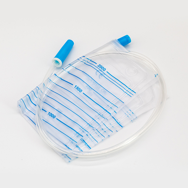 Disposable Adult Pull Push Valve Urine Collection Bag