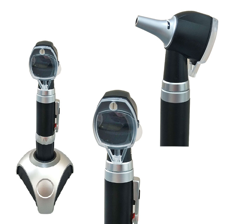 800-Otoscope with Rechargeable Handles