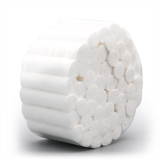 Disposable 100% Highly Absorbent Dental Cotton Roll with Different Sizes 