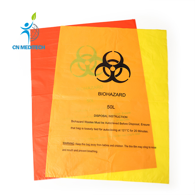 Biohazard Infectious Waste Collection Bag Biohazard Bag