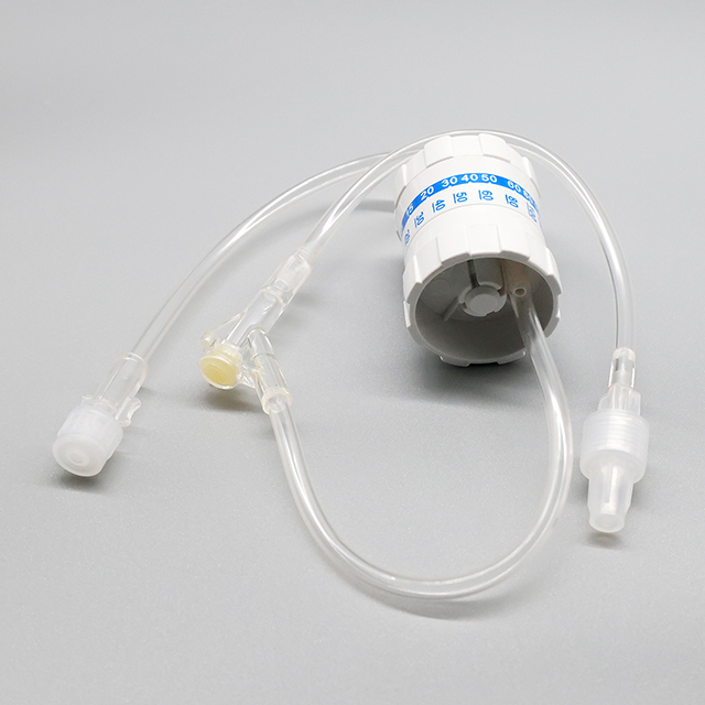 Medical Sterile Double Channel IV Dial Flow Regulator with Extension Tube