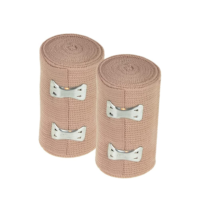 Medical Elastic Compression Bandage Wrap for Wound Dressing