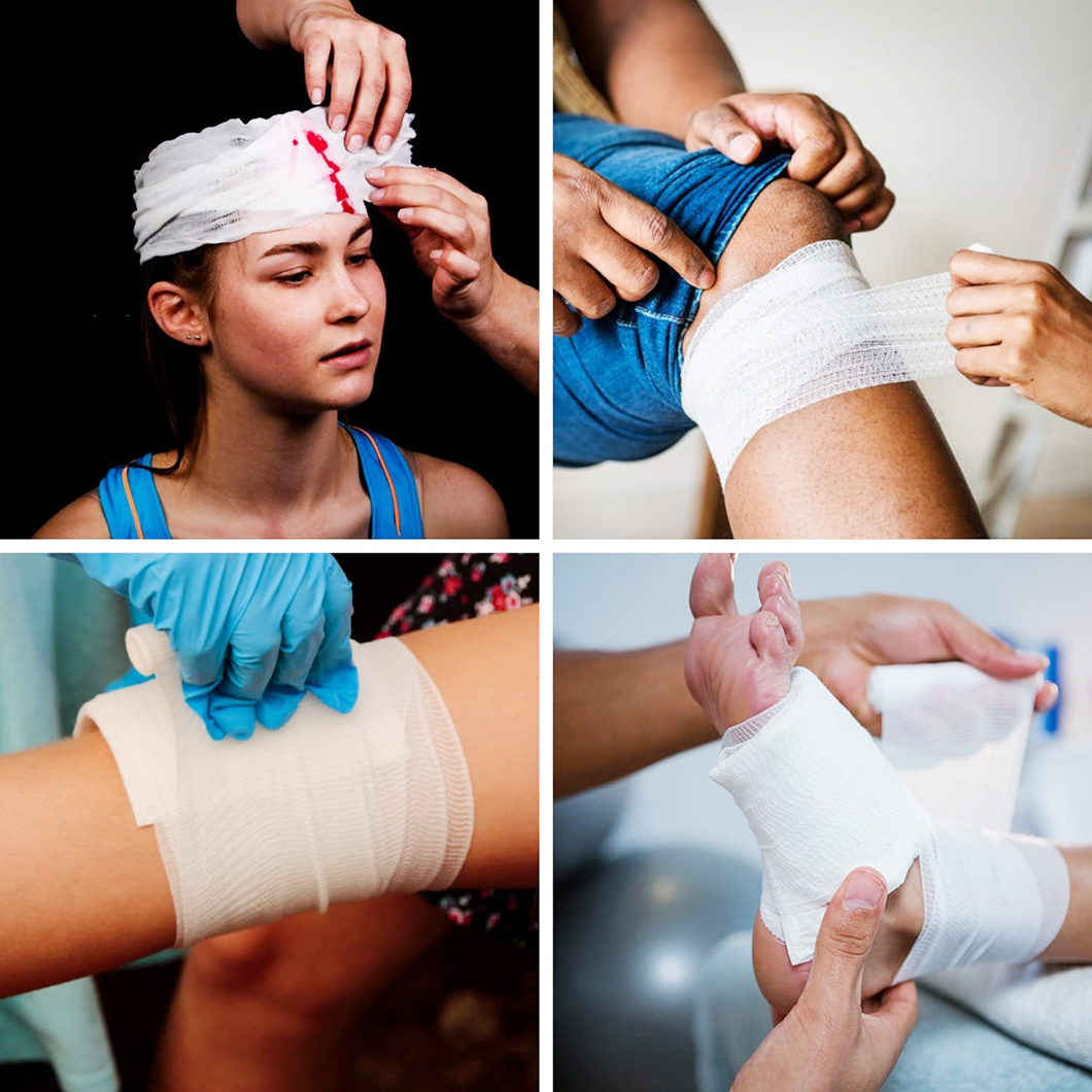 Medical Sterile Wound Dressing Gauze Bandage Roll