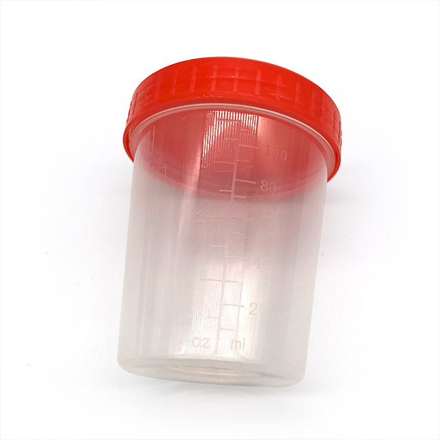 Disposable Urine Specimen Containers Cup with Screw Cap