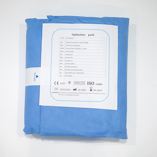 Disposable Ophthalmic Drape Ophthalmic Surgical Pack