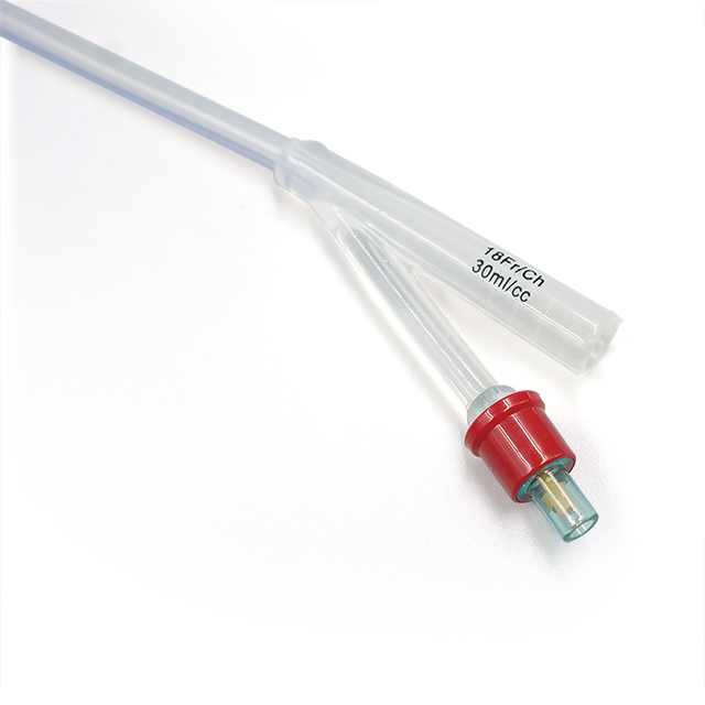 Disposable 2 Way Silicone Foley Urinary Catheter 