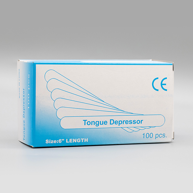 Disposable Sterile Birch Wood Tongue Depressor for Oral Examination
