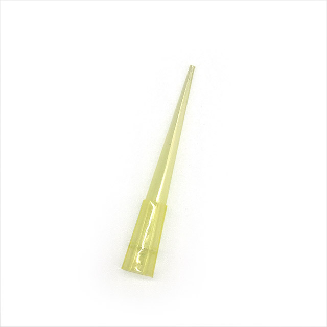 Disposable Sterile Plastic Yellow 200ml Filter Pipette Tips