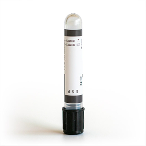 Disposable 1.6-8ml Vacuum Blood Collection Black ESR Tube