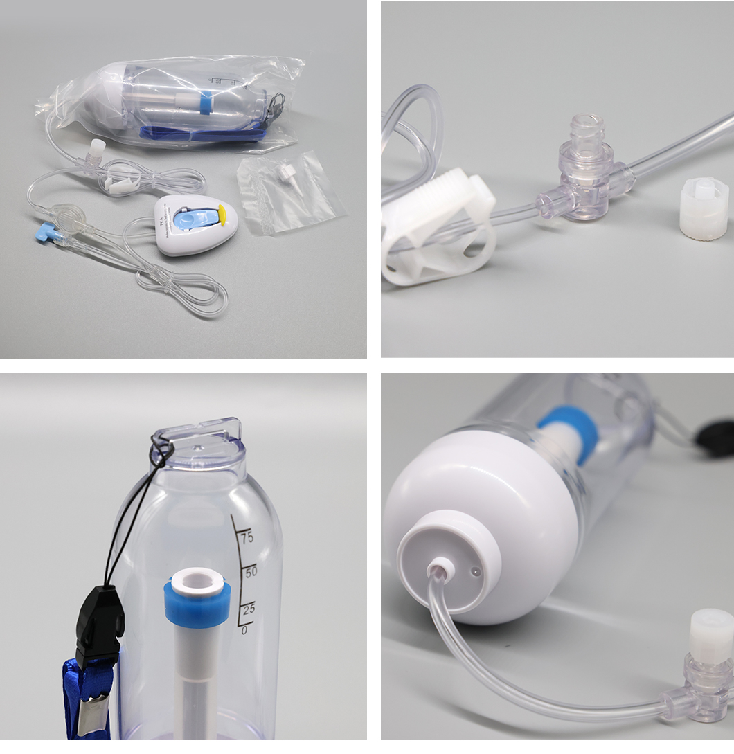 Disposable Singe Rate Medical CBI+PCA Elastomeric Infusion Pump