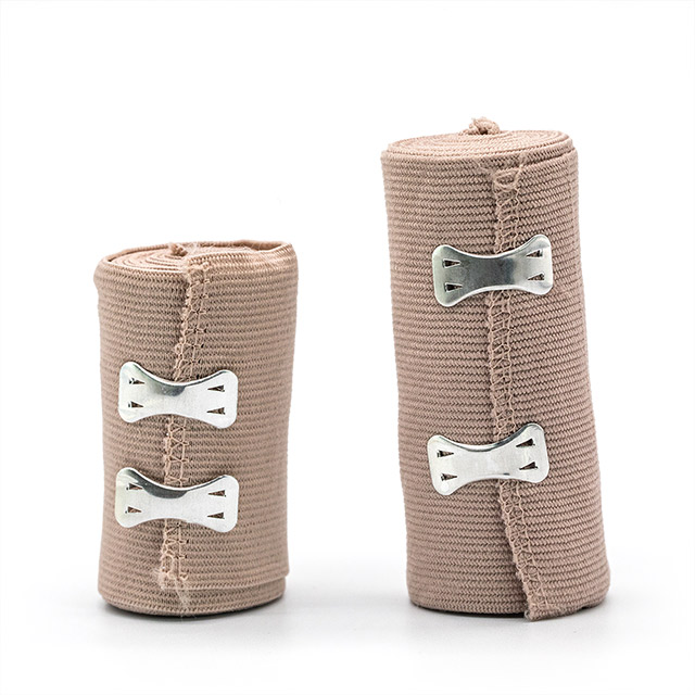 Medical Elastic Compression Bandage Wrap for Wound Dressing