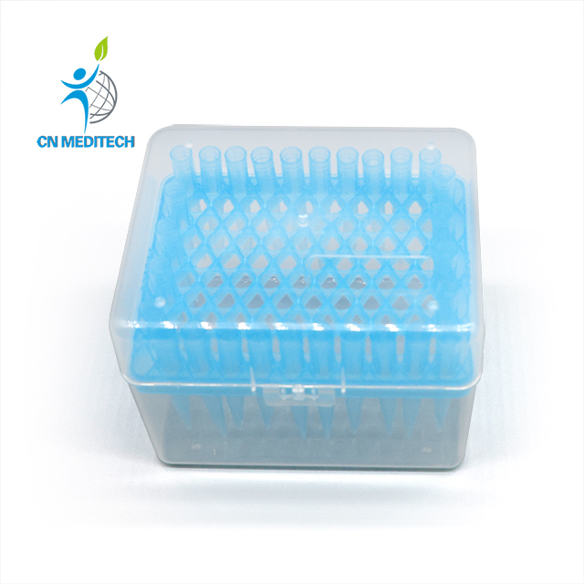 96 Well 200ul 10ul High Quality Plastic Pipettes Tip Box