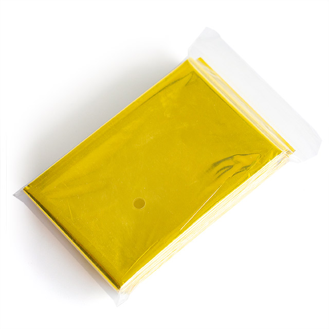 Silver Gold Emergency Rescue Mylar Space Blanket