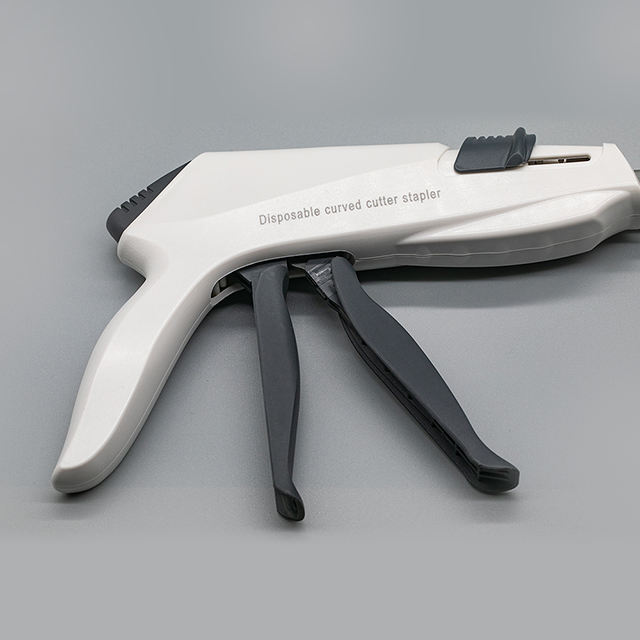 Disposable Curved Cutter Stapler for Digestive Tract Reconstruction and Viscera Resection