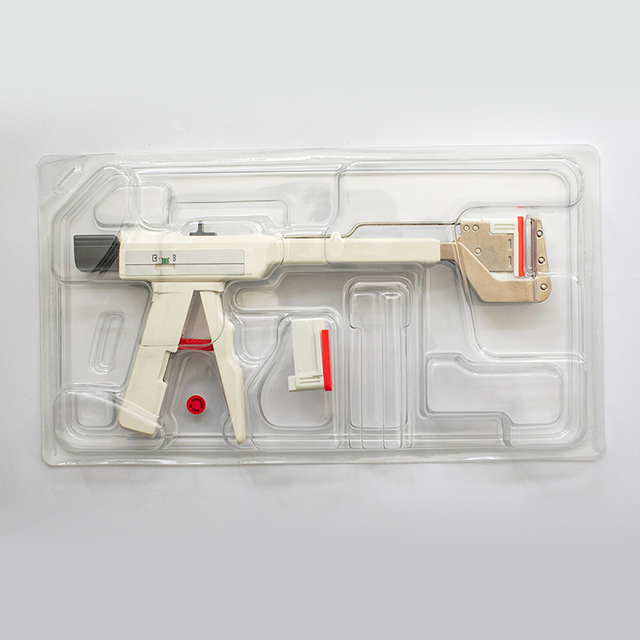 Disposable Linear Stapler with High Tensility Titanium Staplers