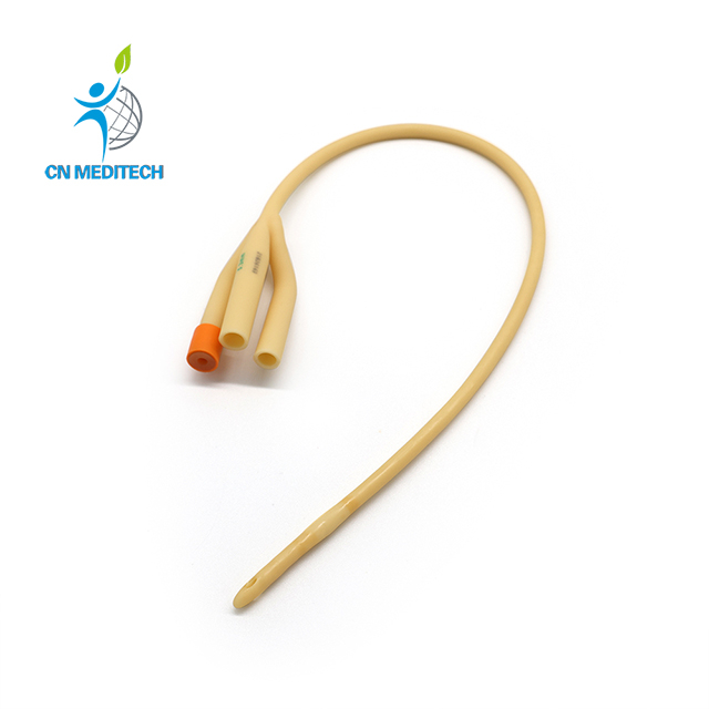 Medical Natural Latex 3 Way Foley Urinary Catheter