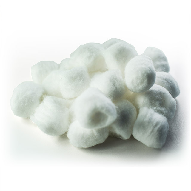 100% Cotton Medical Non-Sterile Soft Cotton Ball for Wound Care