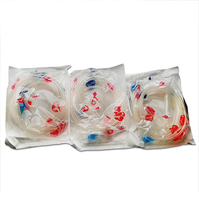  Disposable Blood Line Hemodialysis Blood Tubing Set 