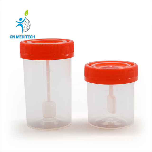 Disposable 30ml 40ml 60ml Plastic Stool Specimen Collection Cup