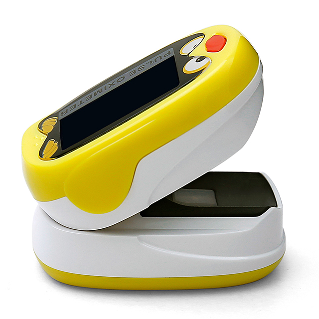 Children Fingertip Pulse Oximeter Blood Oxygen Saturation Monitor