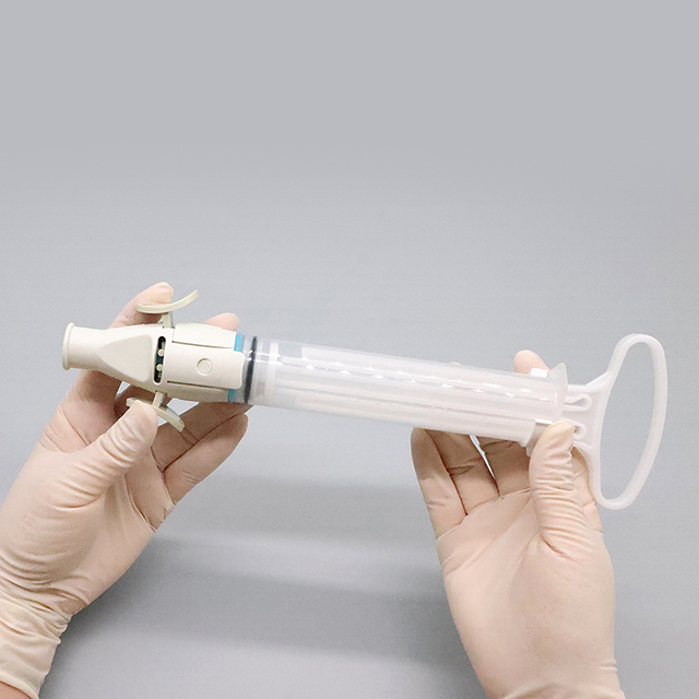 Medical Supply Disposable Double Valve Manual Vacuum Aspirator Syringe Manual Vacuum Aspiration Kit