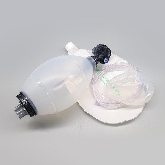 Hospital Emergency Medical Resuscitator Valve Solid Liquid Silicone Manual Resuscitator