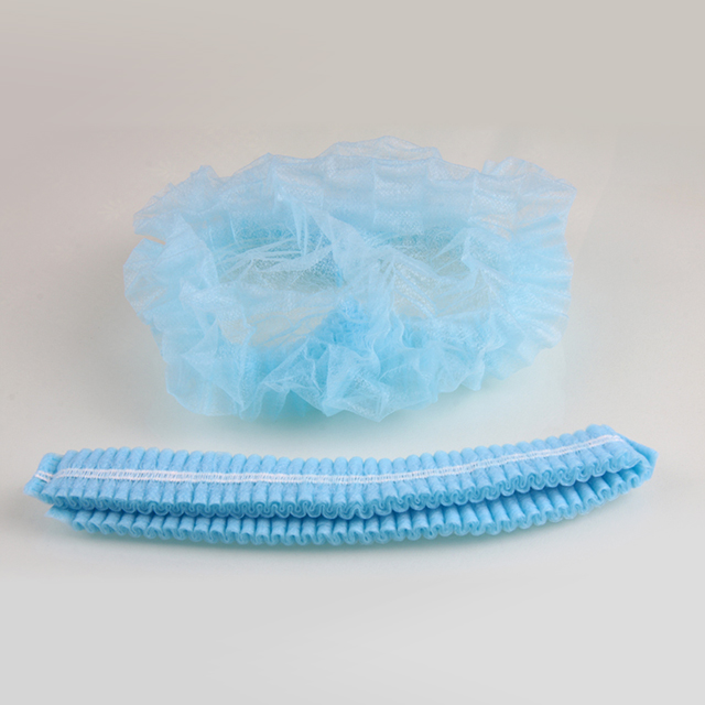 Disposable Polypropylene Non-woven Bouffant Breathable Clip Cap