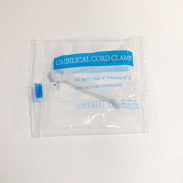 Medical Single Clip Umbilical Cord Clamp for Babies