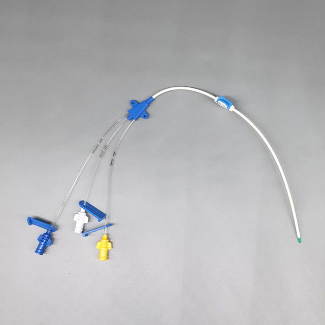 Disposable Medical Single/Double/Triple Central Line Lumen Central Venous CVC Catheter 