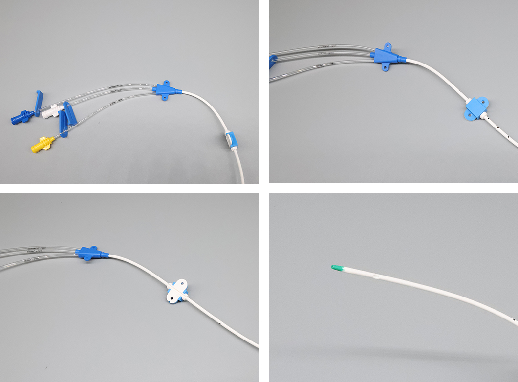 Disposable Medical Single/Double/Triple Central Line Lumen Central Venous CVC Catheter 