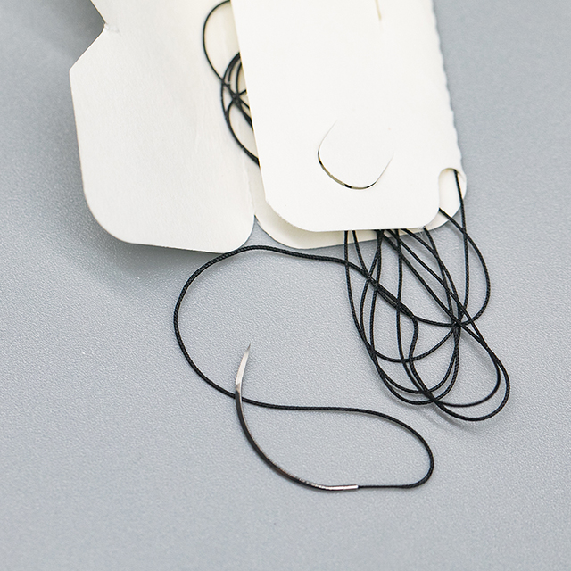 Disposable Surgical Non-Absorbable Silk (Braided) Sutures with Needled