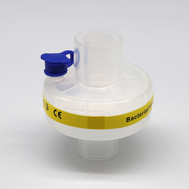 Medical Disposable BVF/HEPA/HME Trach Viral Bacterial Filter for Ventilator