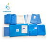 Surgical Disposable Obstetric Kits Customized Surgical Birth Drape Pack Disposable Delivery Kit