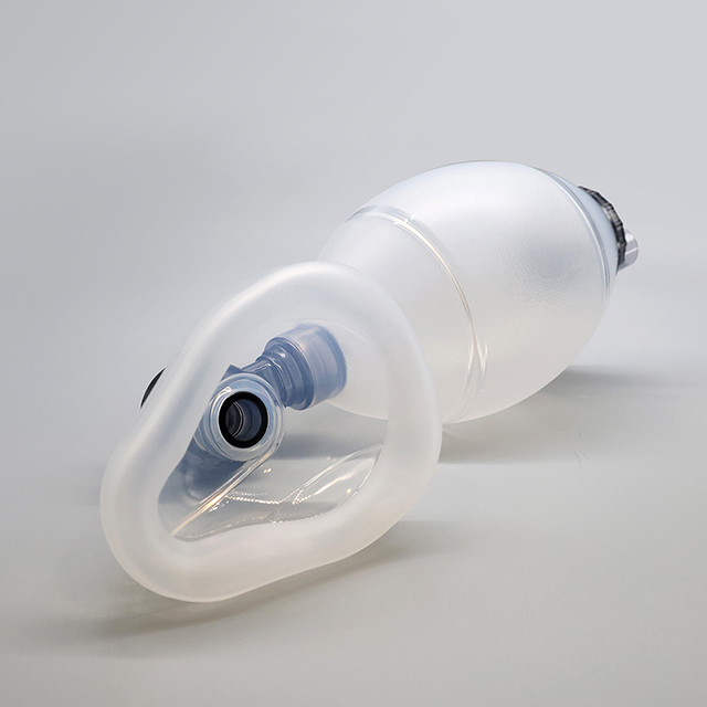 Hospital Emergency Medical Resuscitator Valve Solid Liquid Silicone Manual Resuscitator