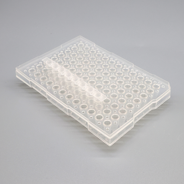 Plastic Lab Consumable Disposable PCR Reaction Plate
