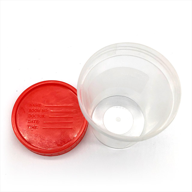 Disposable Urine Specimen Containers Cup with Screw Cap