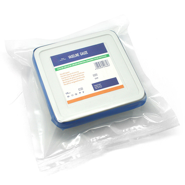 Disposable Sterile 100% Cotton Paraffin Gauze Swabs for Medical Use