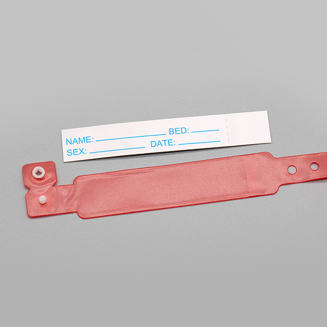 Disposable PVC Insert Patient Identification Wristbands ID Band