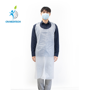 Disposable HDPE/LDPE Waterproof PE Apron