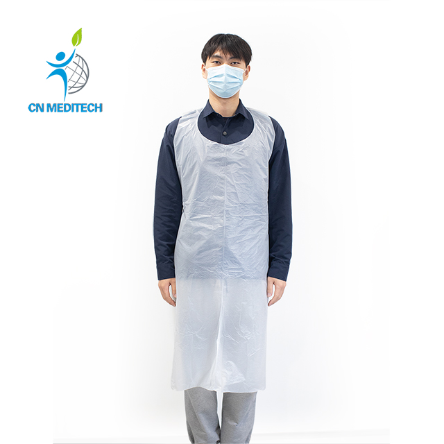 Disposable HDPE/LDPE Waterproof PE Apron