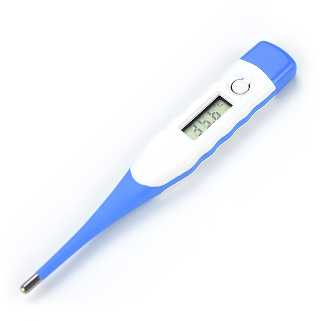 Medical Grade 60 Seconds Flexible Tip Digital Thermometer for Fever
