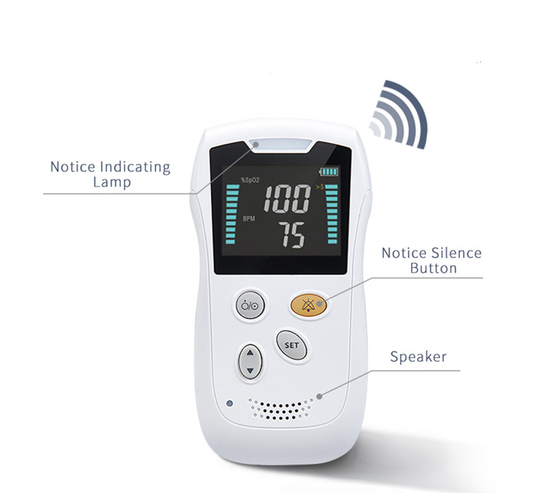 LCD Digital Display Accurate SPO2 Monitoring Pulse Oximeter