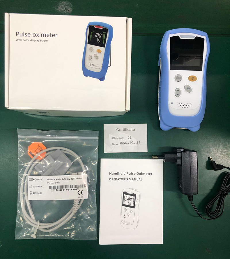 LCD Digital Display Accurate SPO2 Monitoring Pulse Oximeter