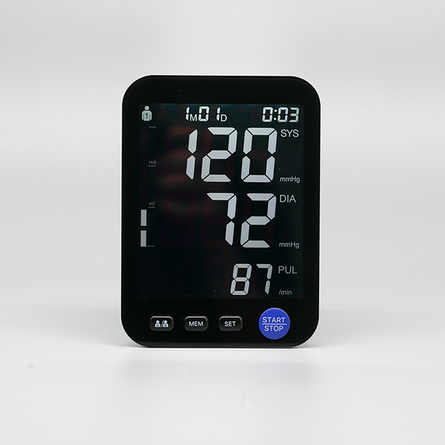Large LCD Digital Display BP Apparatus Machine Automatic Upper Arm Blood Pressure Monitor