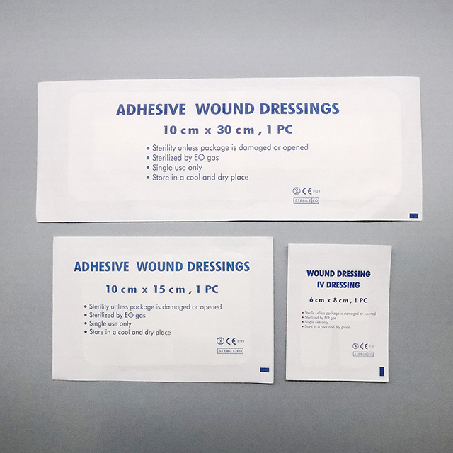 Breathable Non-woven First Aid Adhesive Non Woven Wound Dressing Wound Care Healing Wound Dressing