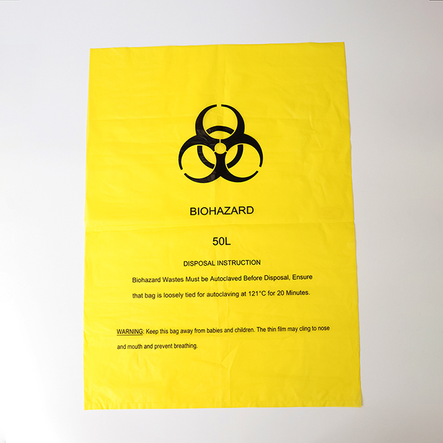 Biohazard Infectious Waste Collection Bag Biohazard Bag