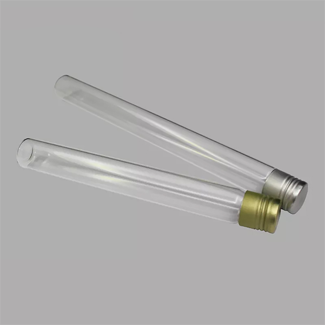 Lab Pyrex Test Tube with Screw Cap