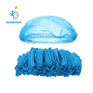 Disposable Polypropylene Non-woven Bouffant Breathable Clip Cap